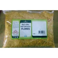 Карнаубский воск в хлопьях Bees Wax carnauba Flores Borma 1кг