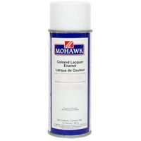 Цветная лаковая эмаль безореольная белая Mohawк